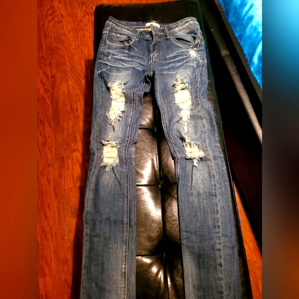 Machine jeans